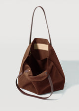 Praline Suede Bespoke Tote