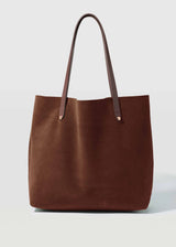 Praline Suede Bespoke Tote