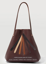 Burgundy Vogue Mini Bespoke Tote