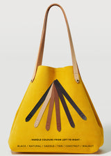 Canary Suede Bespoke tote