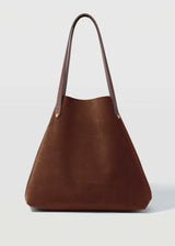 Praline Suede Bespoke Tote