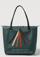 Bottle Nappa Bespoke Zip tote