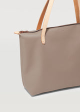 Taupe Bespoke Zip Tote