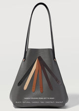 Grey Nappa Mini Bespoke Tote