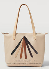 Nude Vogue Mini Bespoke Zip Tote