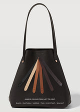 Black Nappa Mini Bespoke Tote