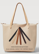 Nude Vogue Bespoke Zip Tote
