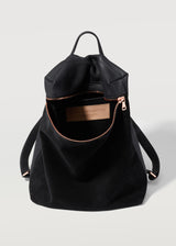 Black Two Tone Large Backpack