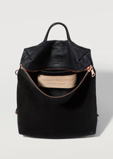 Black Two Tone Mini Backpack