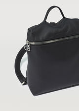 Black Nappa Mini Backpack