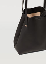 Black Nappa Mini Bespoke Tote