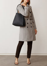 Black Nappa Mini Bespoke Tote