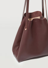 Burgundy Vogue Mini Bespoke Tote