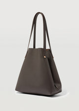 Chocolate Nappa Mini Bespoke Tote