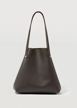 Chocolate Nappa Mini Bespoke Tote