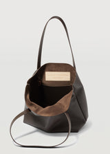 Chocolate Nappa Mini Bespoke Tote