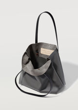 Grey Nappa Mini Bespoke Tote