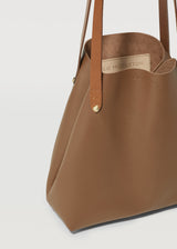 Tan Nappa Mini Bespoke Tote