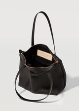 Black Nappa Mini Bespoke Zip Tote