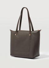 Chocolate Nappa Mini Bespoke Zip Tote