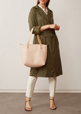 Nude Vogue Mini Bespoke Zip Tote