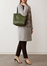 Seaweed Mini Bespoke Zip Tote