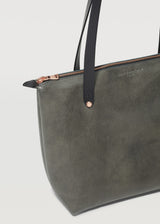 Slate Mini Bespoke Zip Tote