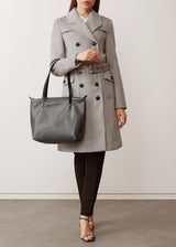 Slate Mini Bespoke Zip Tote