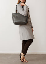 Slate Mini Bespoke Zip Tote