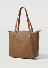 Tan Nappa Mini Bespoke Zip Tote
