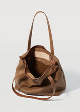 Tan Nappa Mini Bespoke Zip Tote