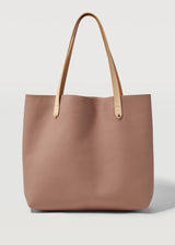 A straight on view of the buttery soft Australian Made Ballet Bespoke Tote from Charlie Middleton.