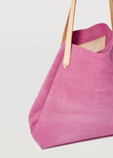 Fuchsia Suede Bespoke tote
