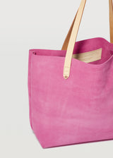 Fuchsia Suede Bespoke tote