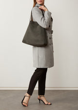 Slate Suede Bespoke Tote