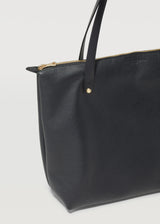 Black Vogue Bespoke Zip Tote