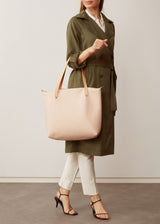 Nude Vogue Bespoke Zip Tote