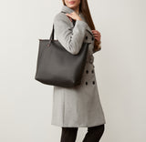 Obsidian Bespoke Zip Tote