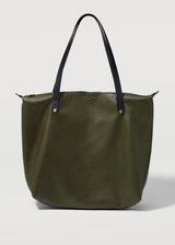 Seaweed Bespoke Zip Tote