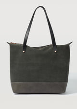 Slate Two Tone Bespoke Zip Tote