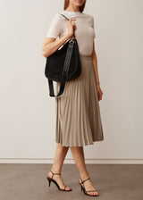 Black Two Tone Billie Shoulder Bag