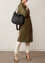 Black Nappa Billie Shoulder Bag