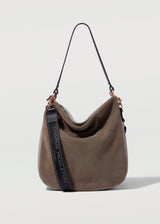 Taupe Two Tone Billie Shoulder Bag