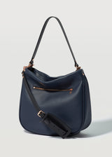 Navy Nappa Billie Shoulder Bag