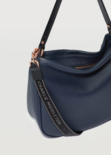 Navy Nappa Billie Shoulder Bag