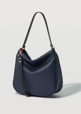 Navy Nappa Billie Shoulder Bag