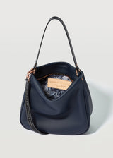 Navy Nappa Billie Shoulder Bag