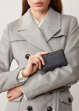 Navy Nappa Coin Purse