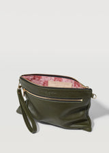 Seaweed Dual Zip Crossbody