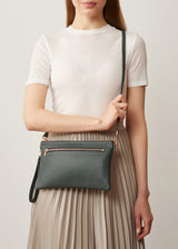 Bottle Nappa Dual Zip Crossbody